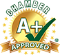 Chamber Approved logo R Chamber Approved logo R